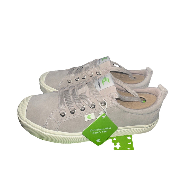 ❤️Cariuma Women's 8.5 Men's 7 OCA Low Cloud Grey Suede Sneaker - $105 - Picture 5 of 15